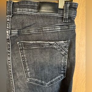 Buckle Black Flare Jeans